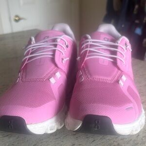 On Running Women's Vibrant Pink Sneakers